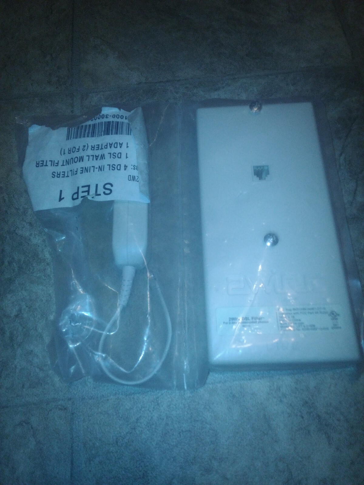 2WIRE DSL FILTER FOR 2 -LINE WALLMOUNTED PHONES LFT 4-2-WM