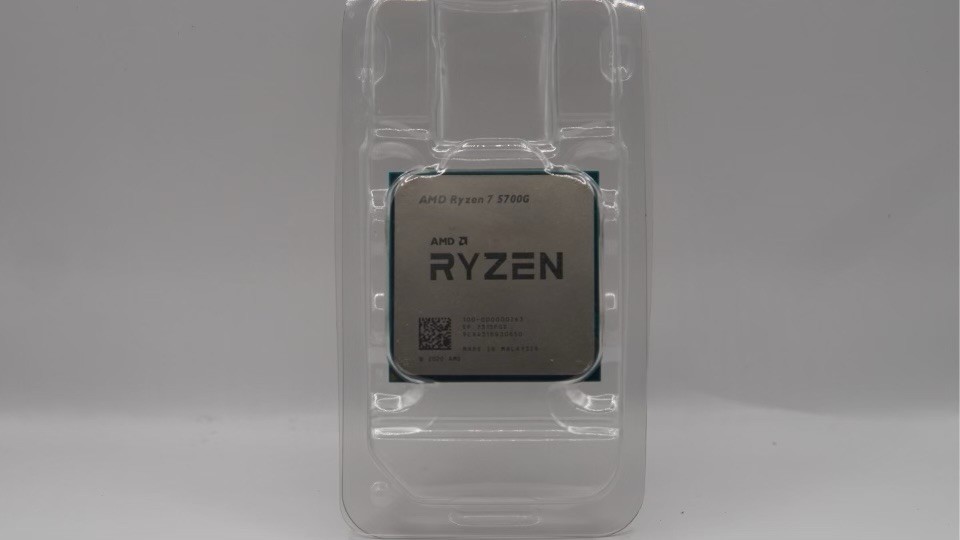 AMD Ryzen 7 5700G Processor (4.6 GHz, 8 Cores, Socket AM4) Cpu.