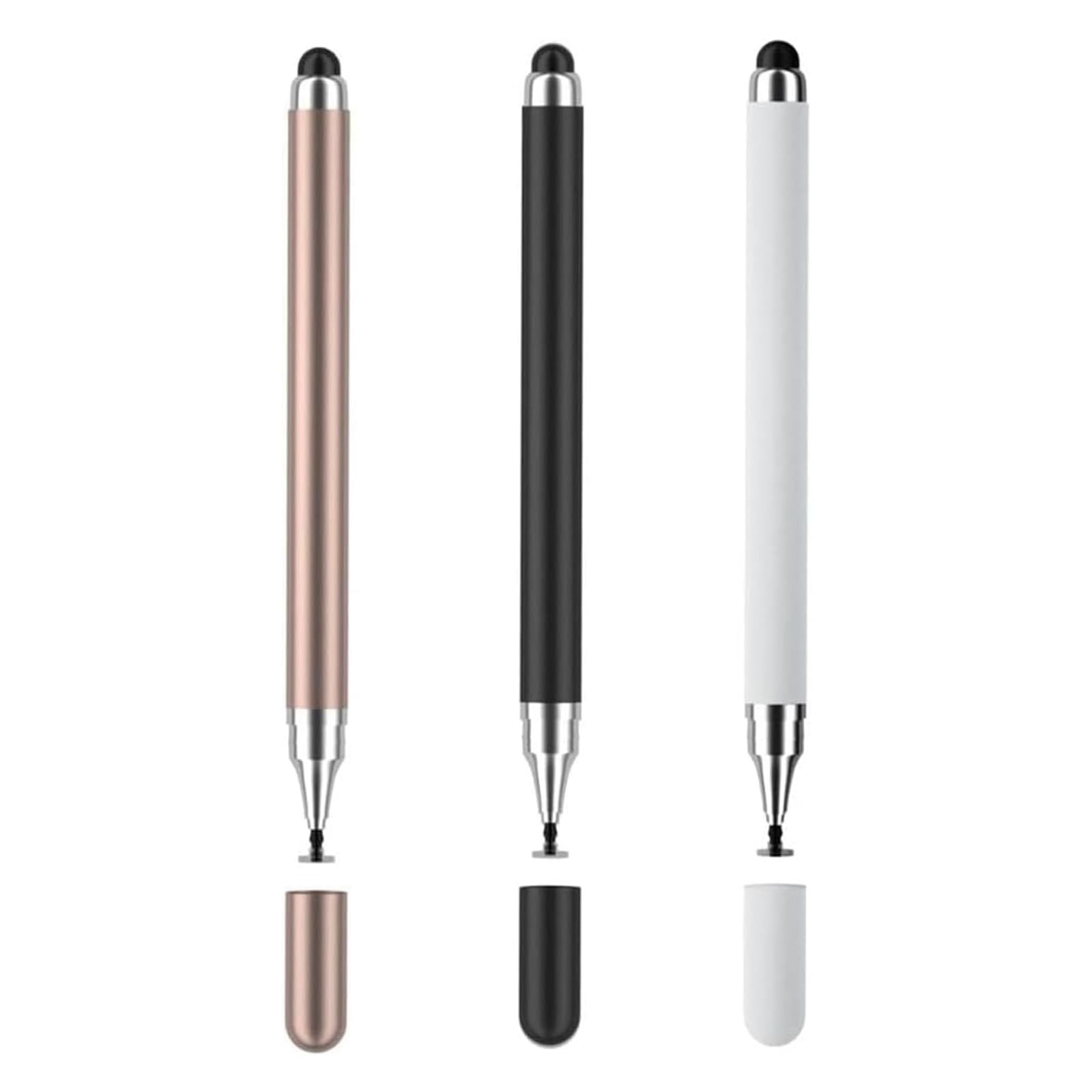 2-in-1 Stylus Pen for Touch Screen, 3pcs High Precision Universal Stylus Pen