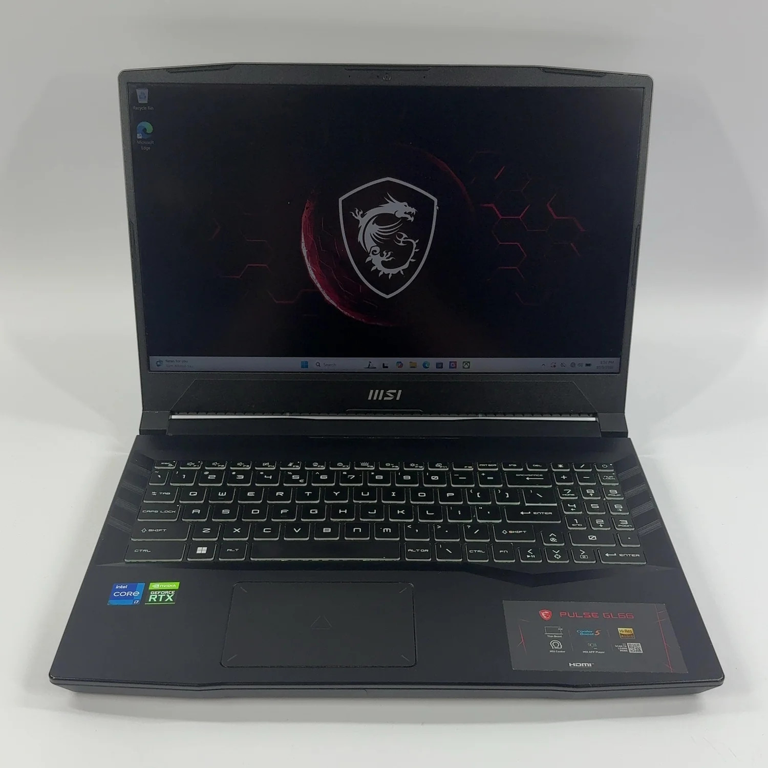 MSI Pulse GL66 12UCK 15.3" i7-12650H 2.7GHz 16GB RAM 1TB SSD GeForce RTX 3050
