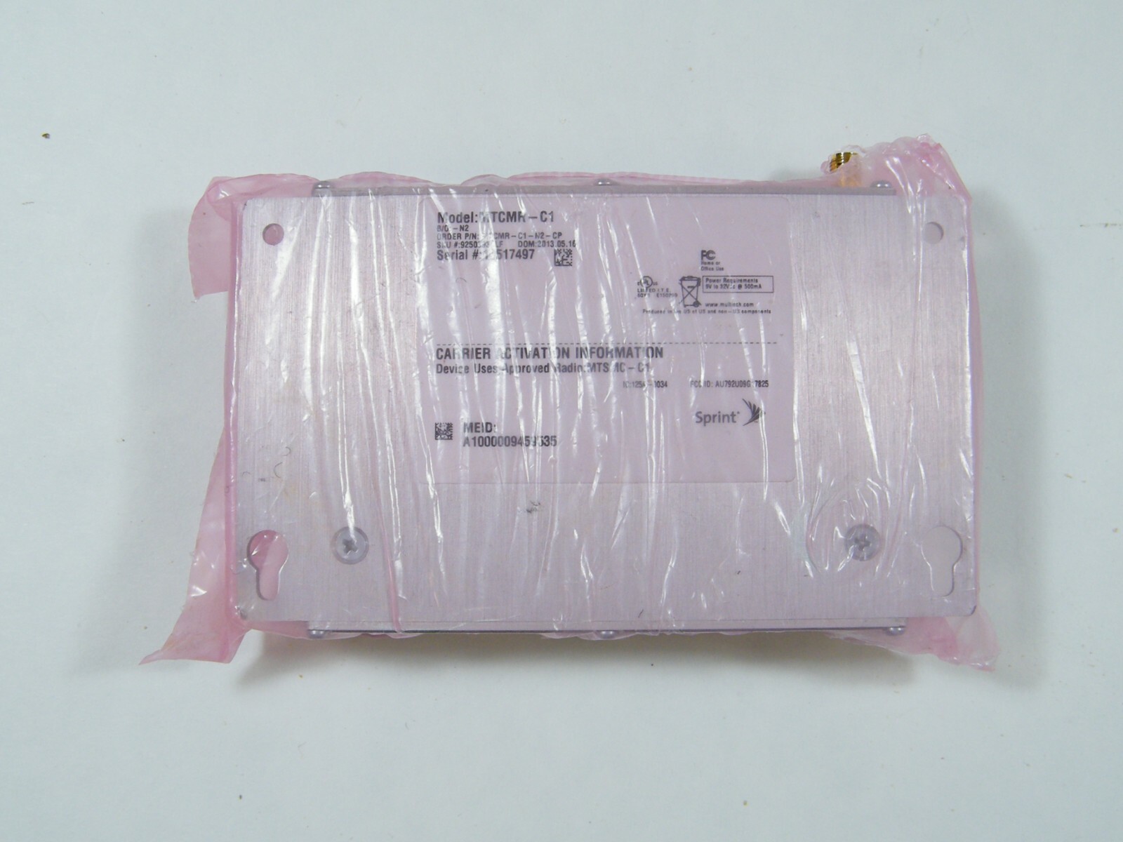 MULTIMODEM ICELL MTCMR-C1 INTELLIGENT WIRELESS MODEM MULTITECH NEW