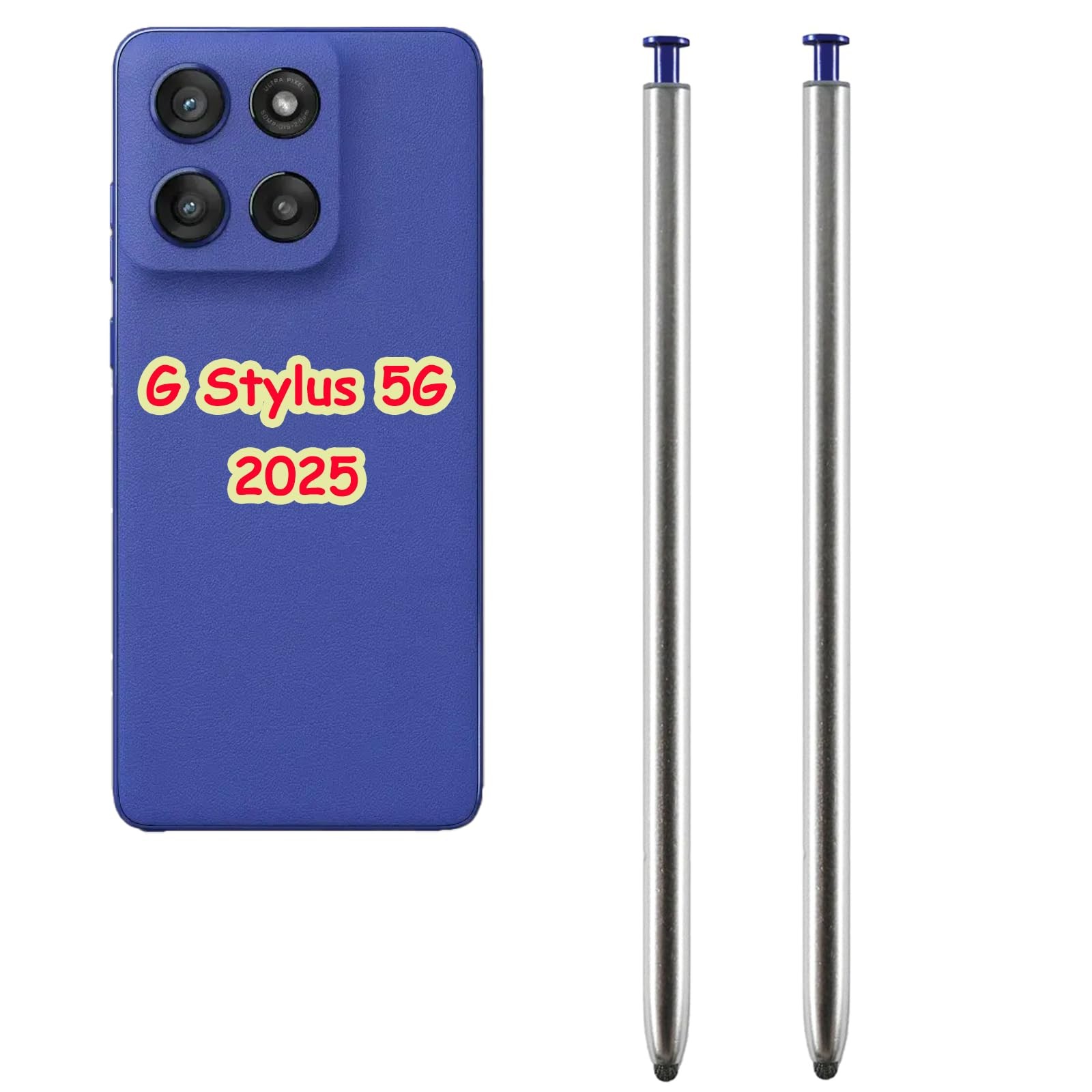 2 Pack G Stylus 5G 2025 Pen Replacement for Moto G Surf The Web 