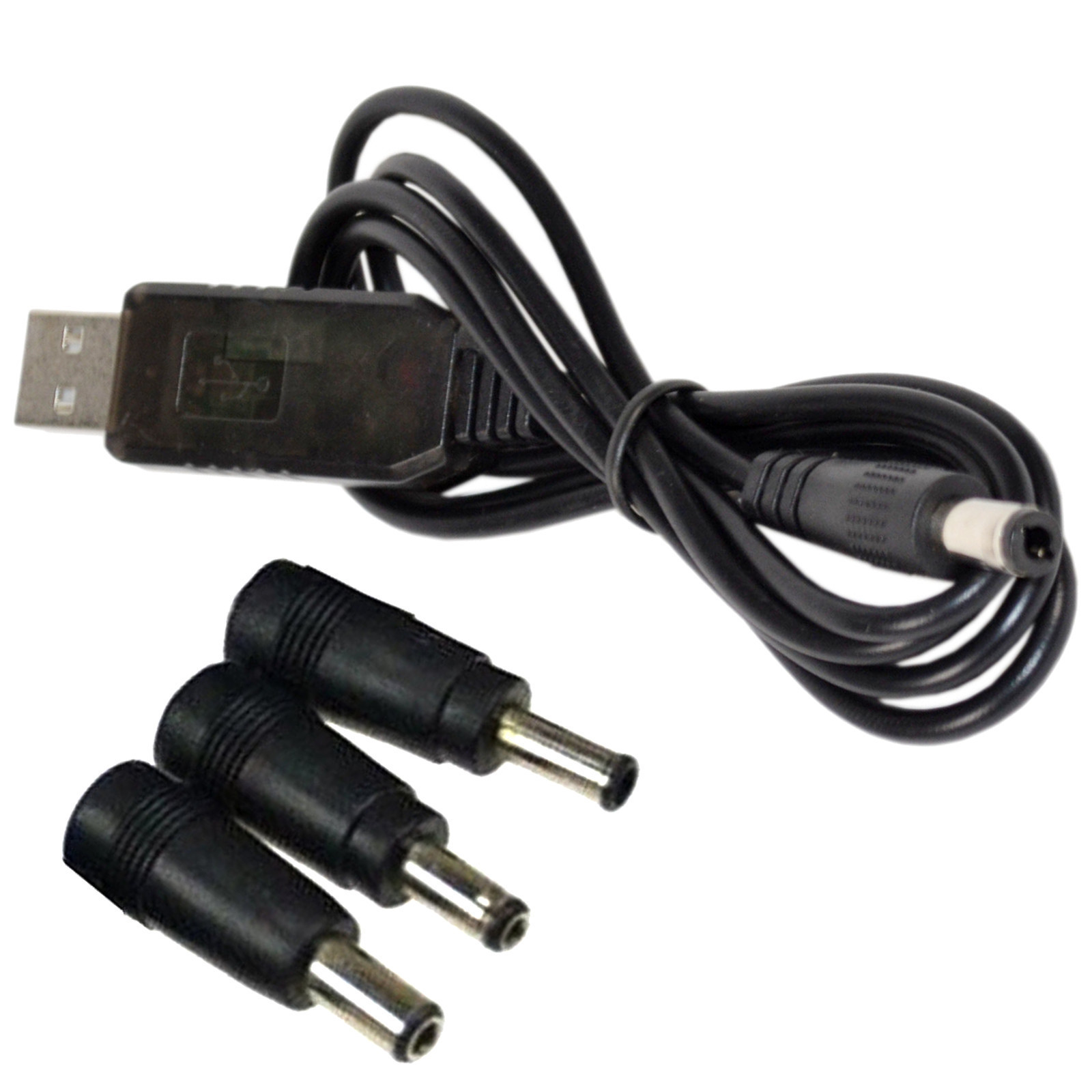 HQRP USB to DC 12V Step-Up Cable for Lacie Petit 500GB N2870 ABY25 External HDD