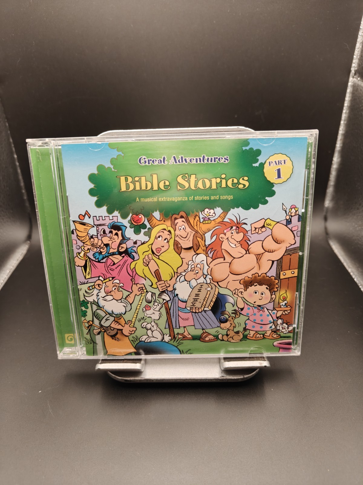 Great Adventures Bible Stories Part 1 CD Christian Kids Songs Aurora 2004