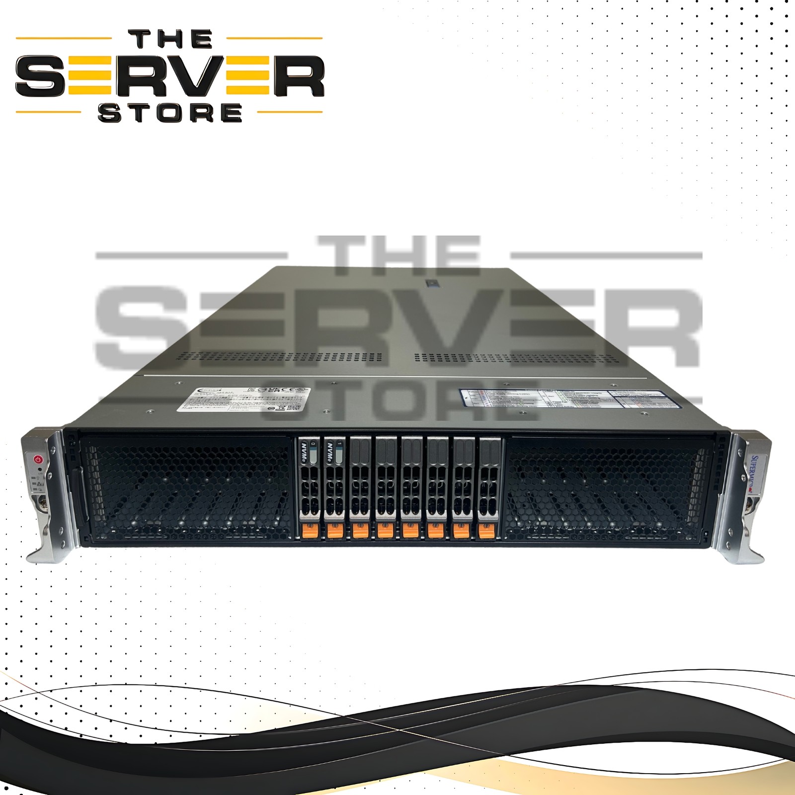 Supermicro SYS-222H-TN 2U 2x 6780E 144 Core 512GB(16x32) 8x15TB NVME Rails