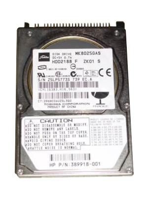 Toshiba MK8025GAS-RFB 80GB 2.5 9.5MM HDD ~E~