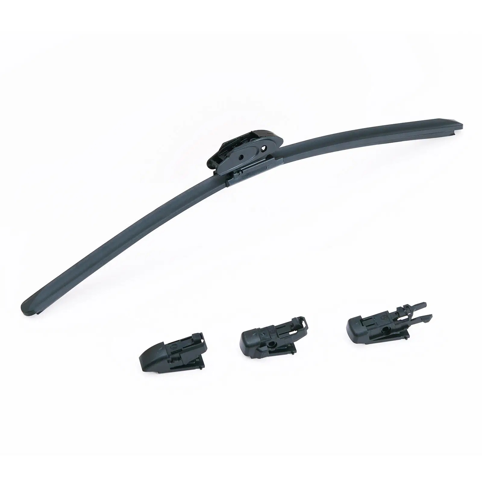 18" Rubber Wiper Blades, 46 cm Universal Replacement Wind Shield Wiper, Low Nois