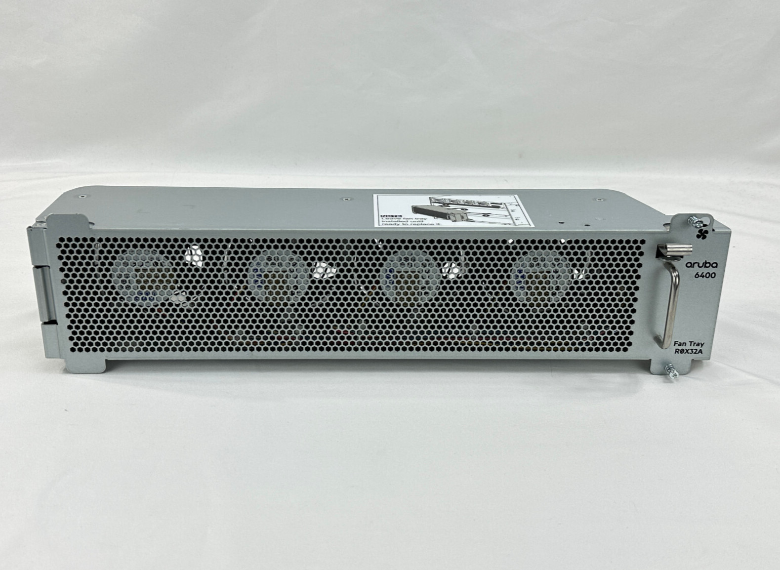 HPE Aruba 6400 Back (Power Side) to Front (Port Side) Airflow Fan Tray R0X32A