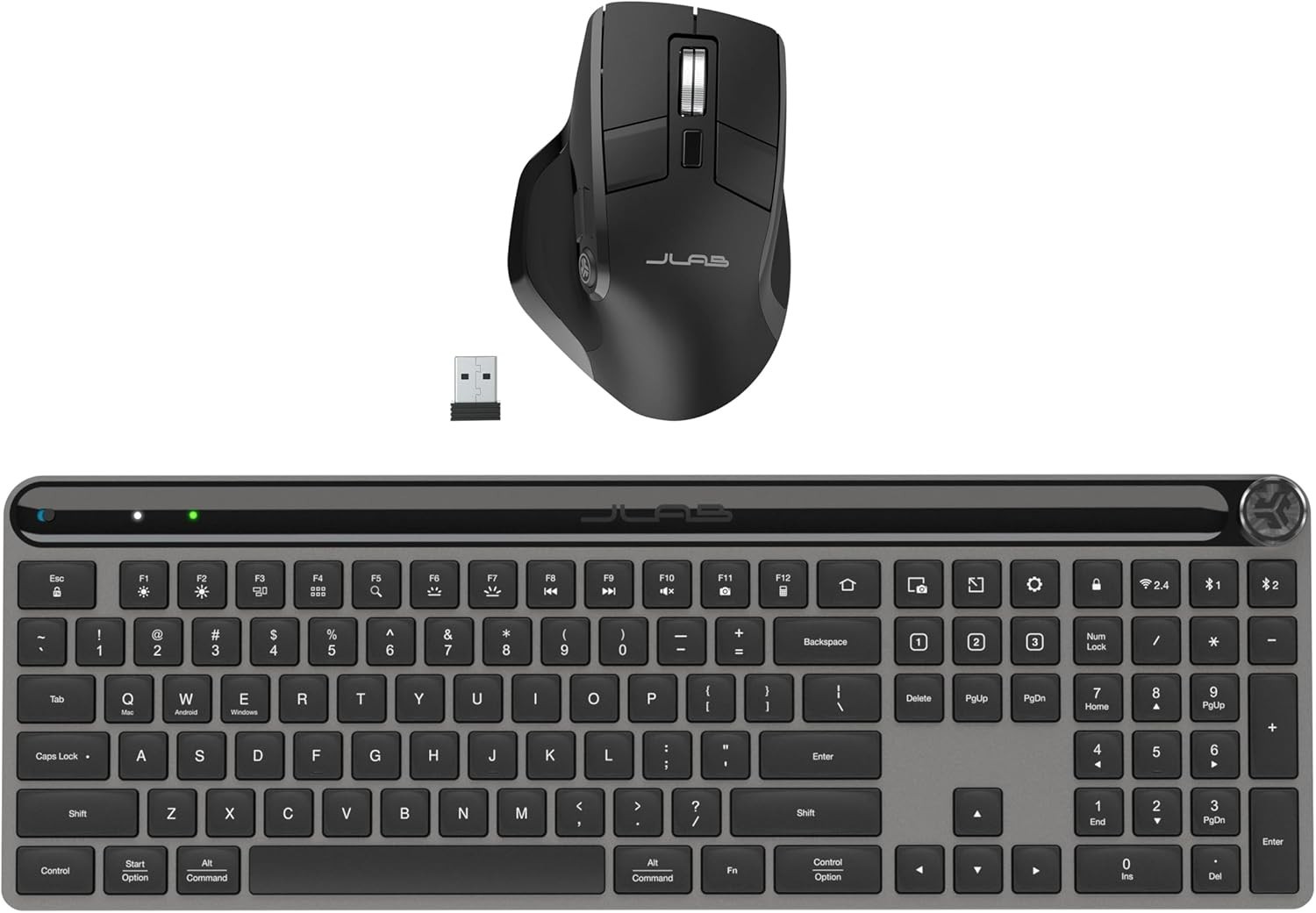 JLab Epic Work Bundle, Epic Wireless Keyboard and Epic Wireless Mouse