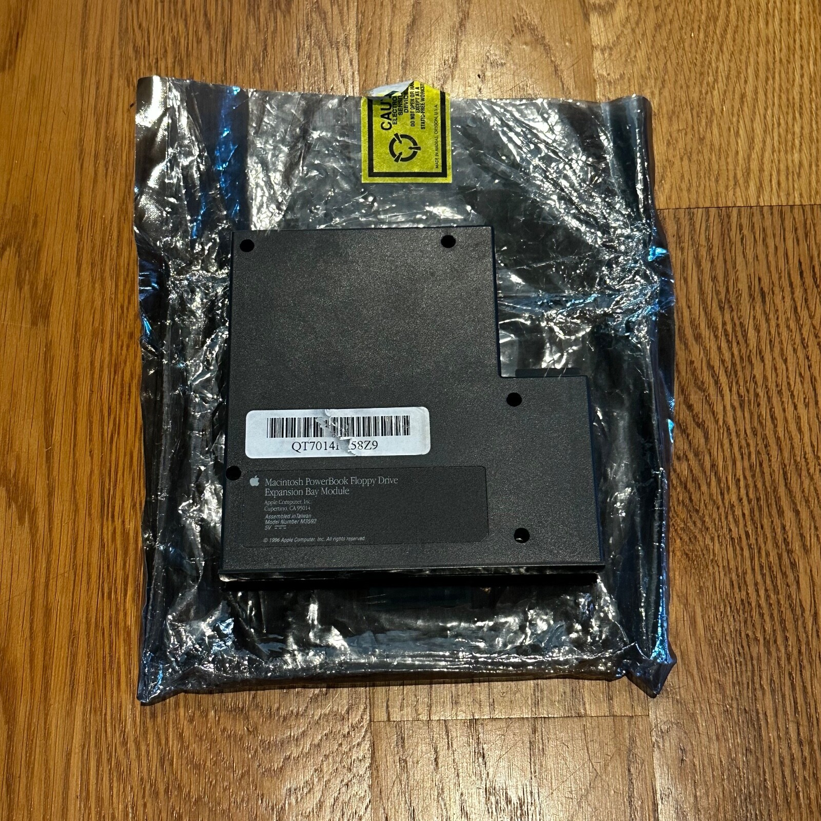 Macintosh PowerBook Floppy Drive Expansion Bay Module Apple M3592 5V 1996 OEM