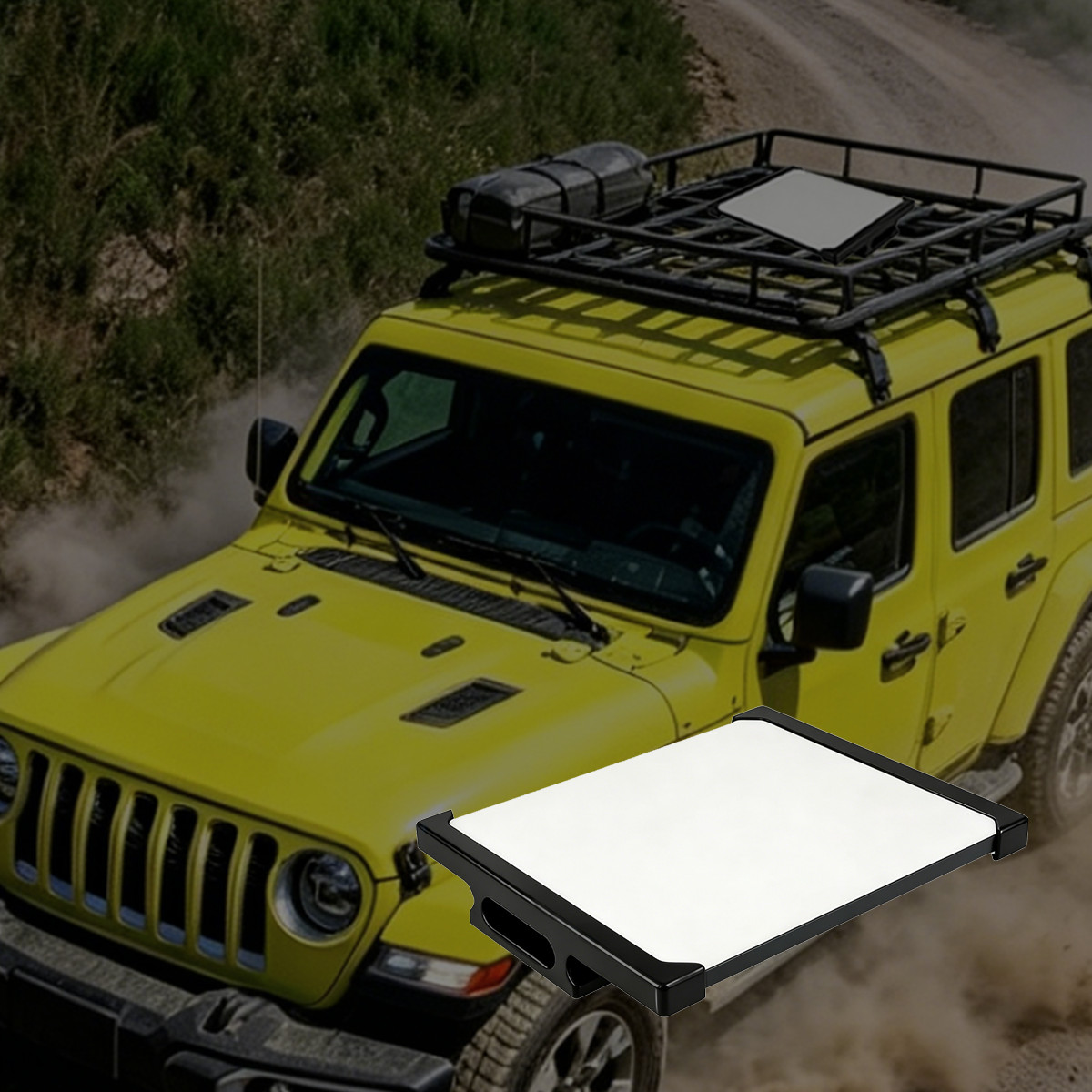 Roof Rack Mount for Starlink Mini ABS Lightweight Shockproof Screw Fix Off-Road