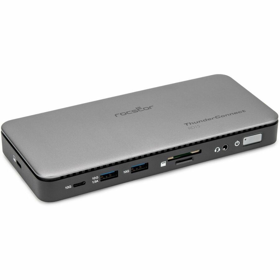 Rocstor Premium RD15 USB-C 11-in-1 Tripple Display Docking Station