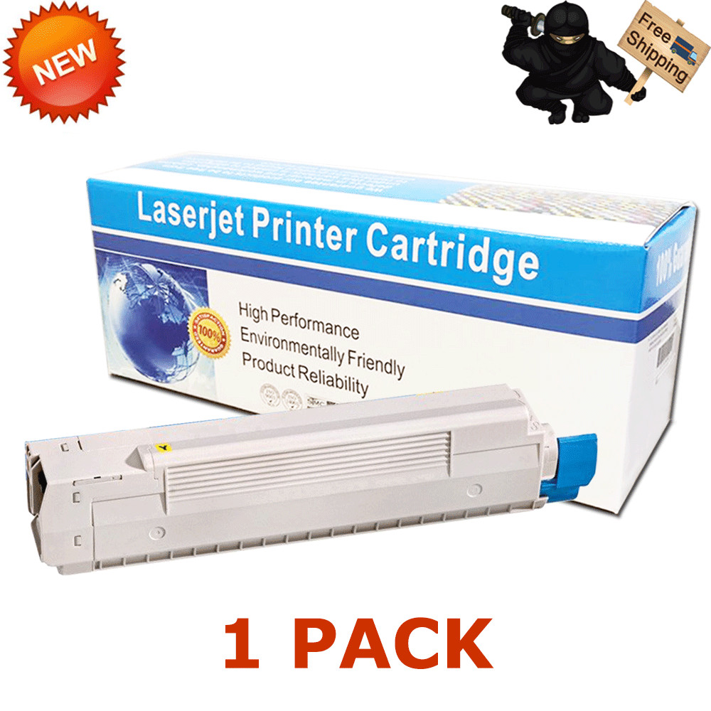 Yellow Toner Cartridge Replacement For Okidata Oki C8800 C8800dn C8800n 43487733