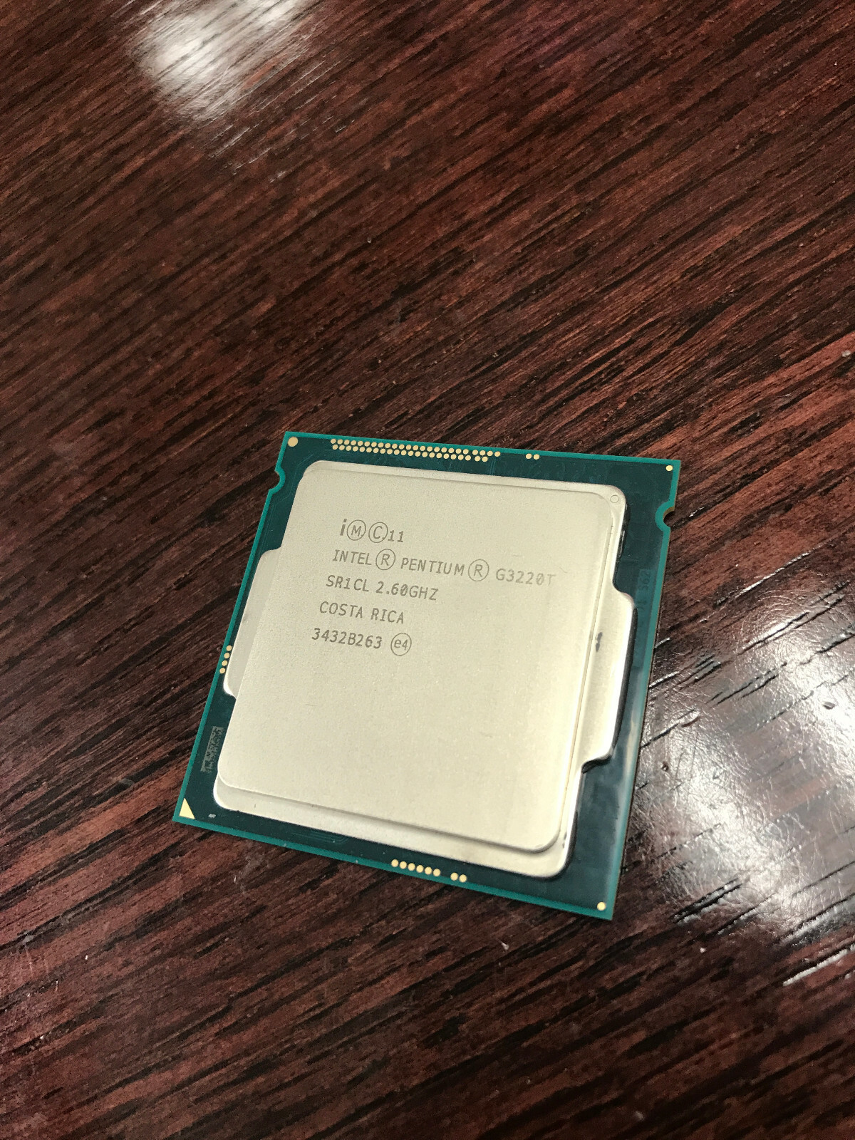 Intel Pentium G3220T SR1CL 2.6GHz 3M Cache LGA1150 35W Dual-Core Desktop CPU 