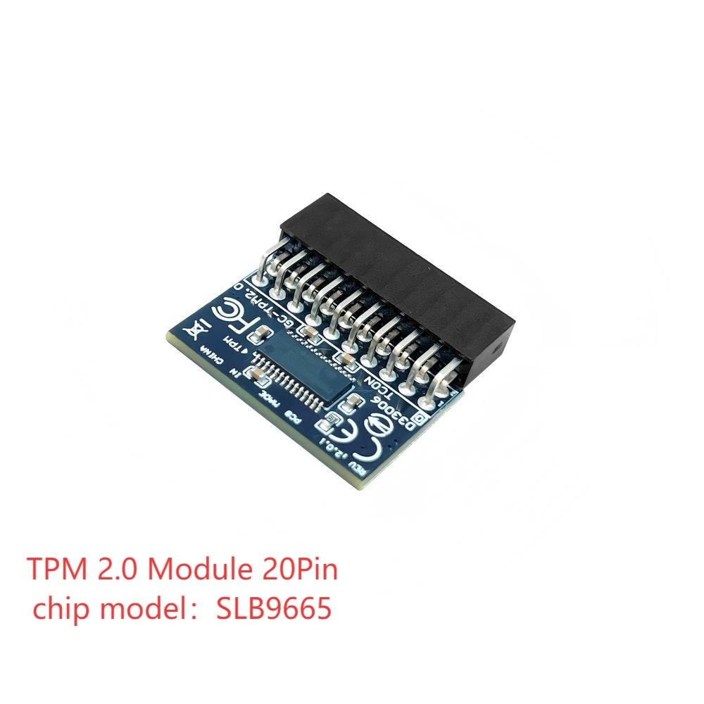 TPM 2.0 Module LPC 20Pin For Gigabyte Motherboard GA-X99-UD4 GA-X99P-SLI