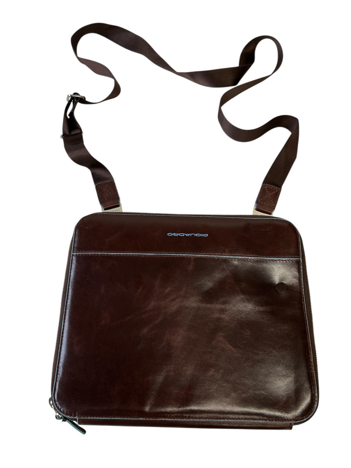 Piquadro shoulder bag for ipad®2 and new ipad® brown leather