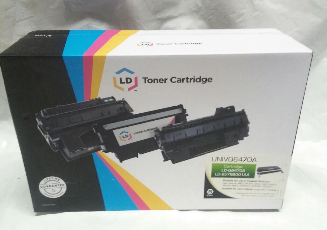LD TONER UNIVQ6470A LD-Q6470A, LD-2578B001AA Black Toner 