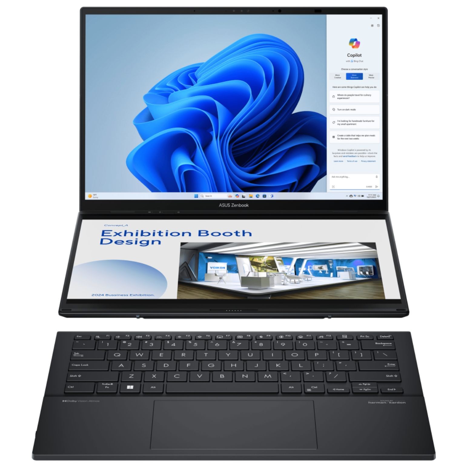 ASUS Zenbook Duo 14" OLED Touch Intel Core Ultra 5 125H 16GB 1TB SSD W11H Laptop