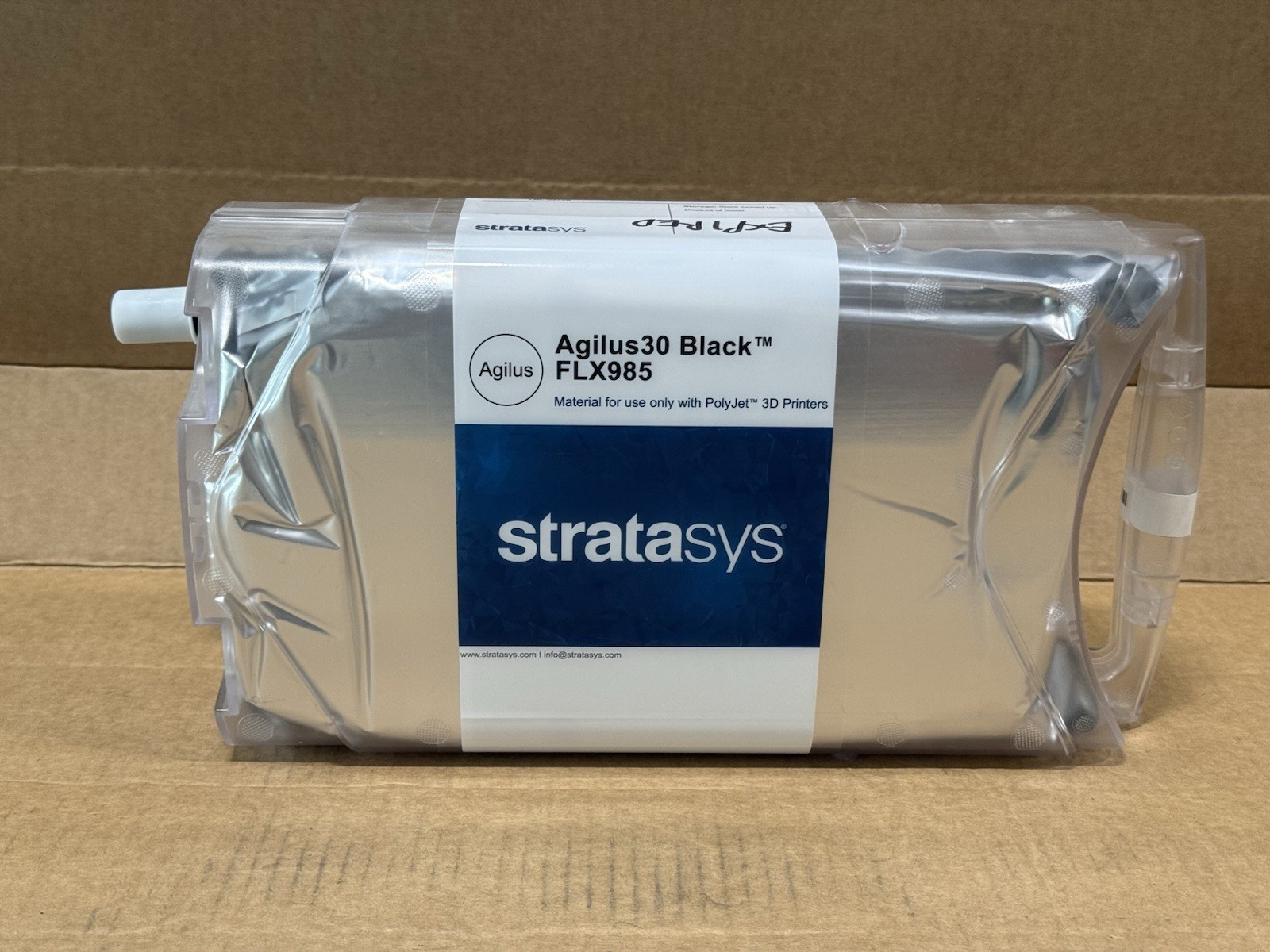 Stratasys Agilus30 Black FLX985 - 3.6KG - EXPRED JULY 2024