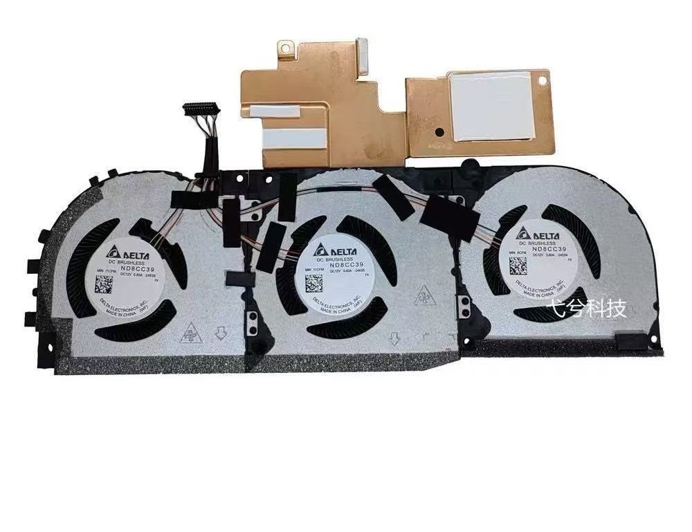 Brand New laptop DELL Precision 7690 0WDXF1 ND8CC39-24E06/05/04 FAN HEATSINK