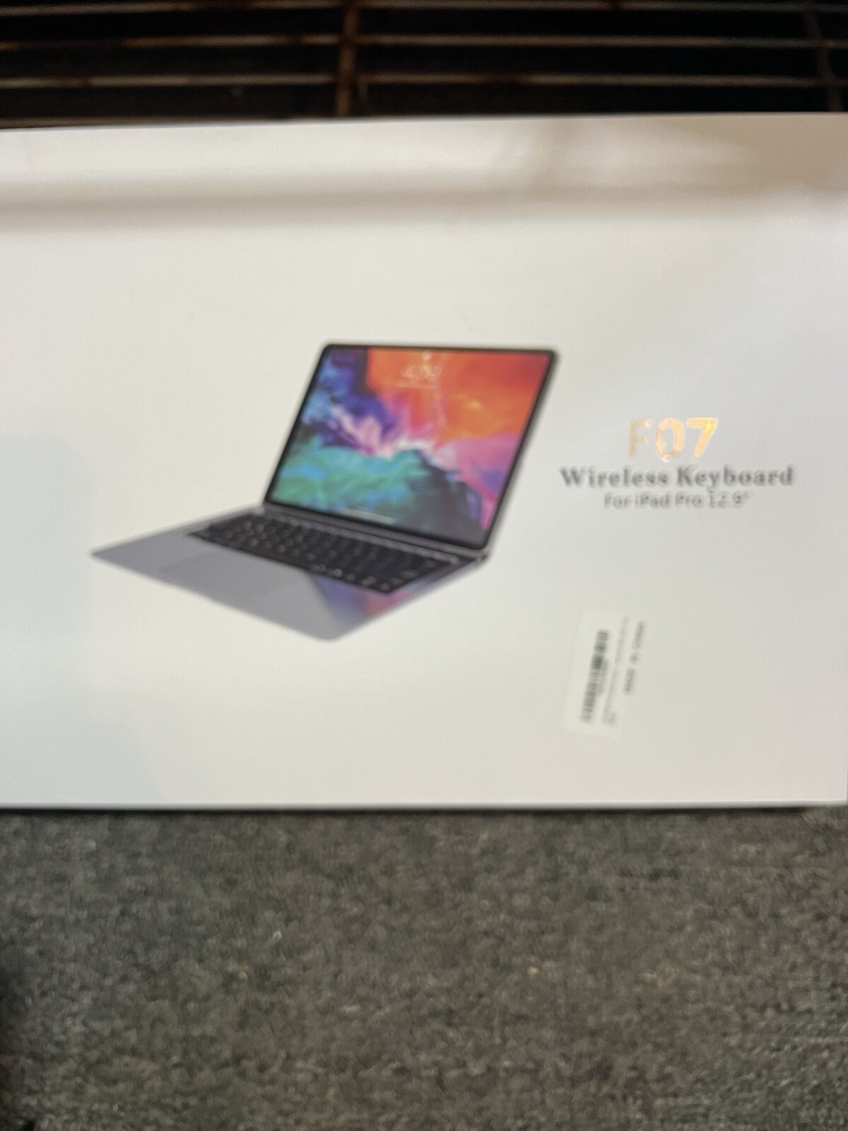 F07 Wireless Keyboard For iPad Pro12.9