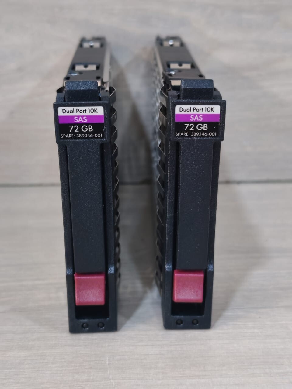 LOT 2PCS.HP DG0072BALVL 504015-001 72GB 10K SAS DUAL PORT HARD DRIVE