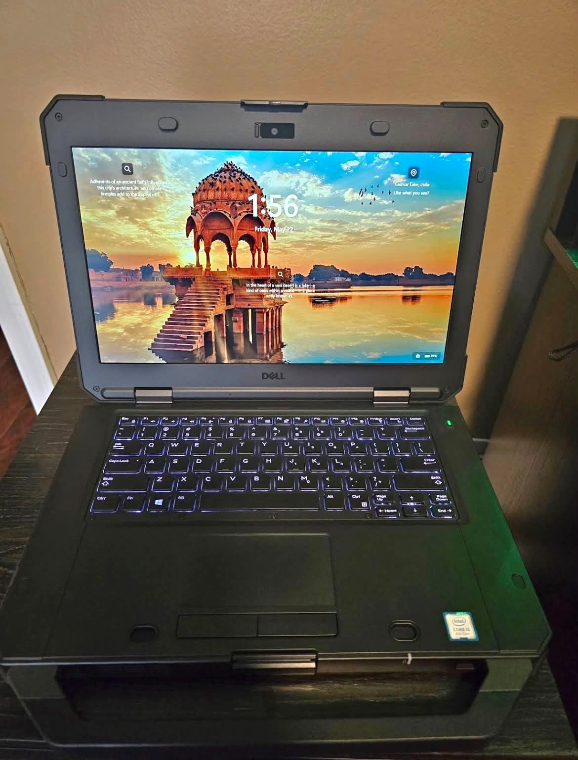 Dell Latitude 7424 Rugged Extreme 14in i5 8GB 128GB SSD W10 Black HDMI