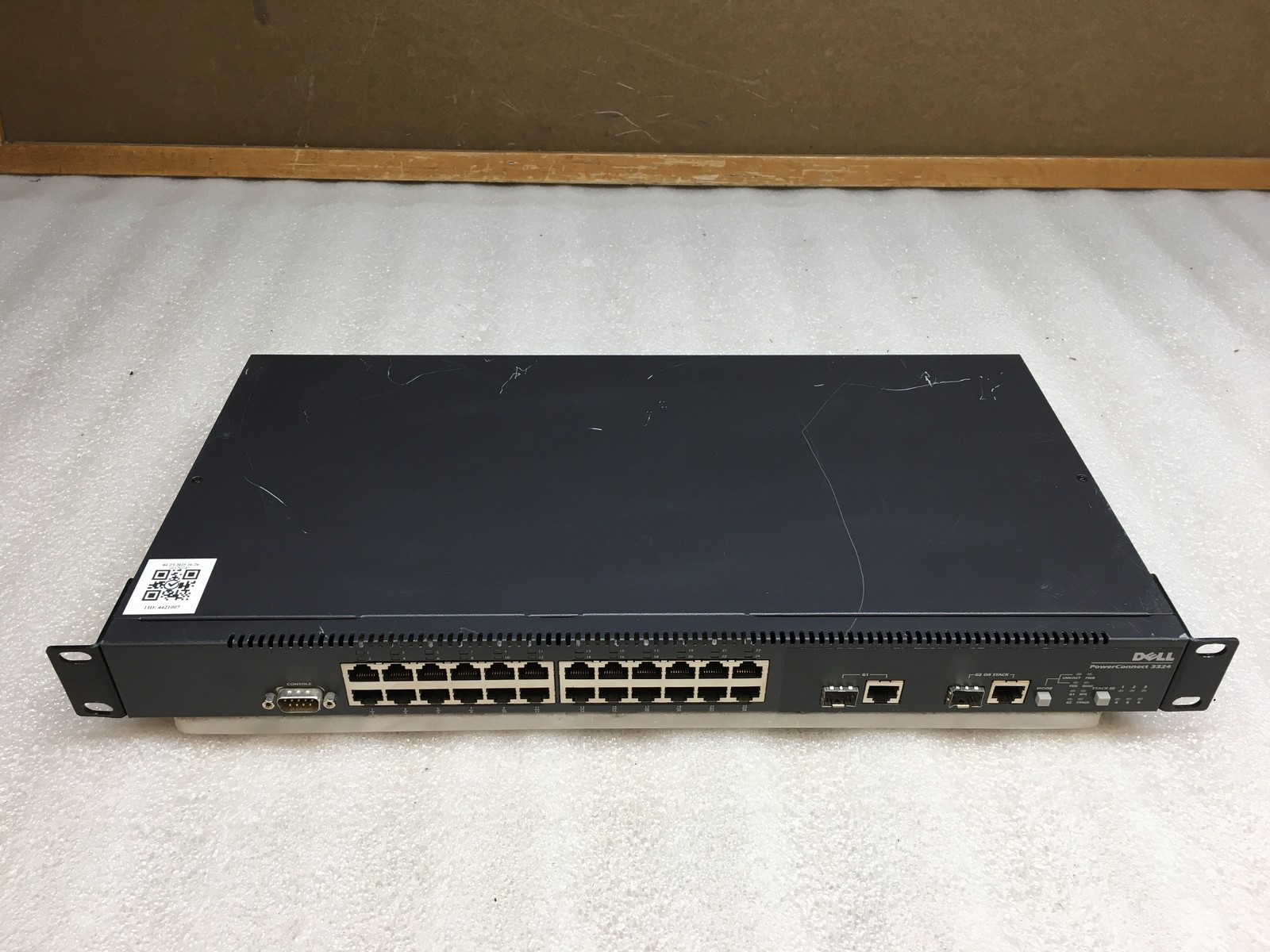 Dell PowerConnect 3324 24-Port Managed Ethernet Switch with Rack Ears
