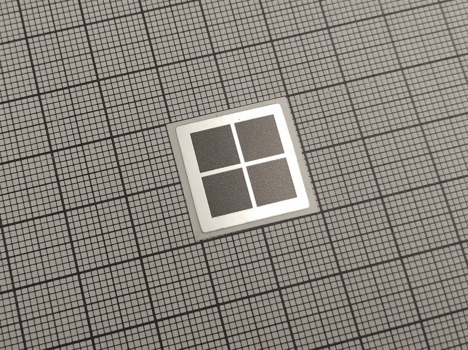5 x Silver & Black Windows 11 Stickers For The Computer Case