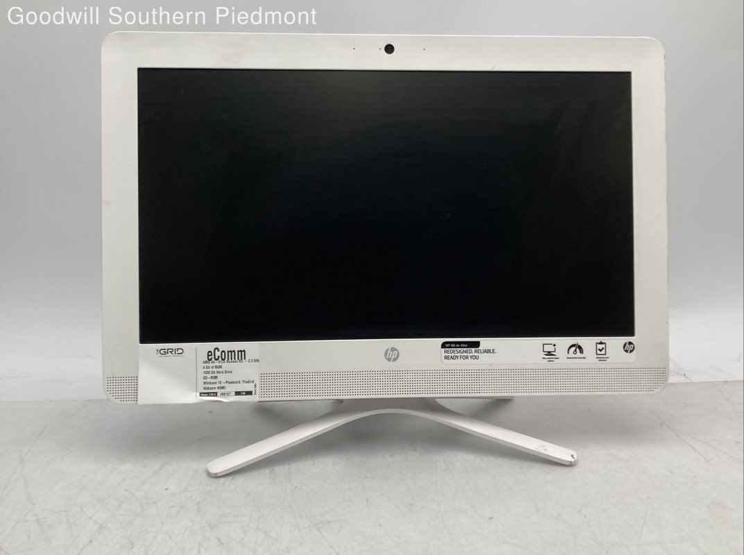 HP 20-c434 19.5" AIO AMD A4-9125 2.30GHz 4GB RAM 1TB HDD Windows 10
