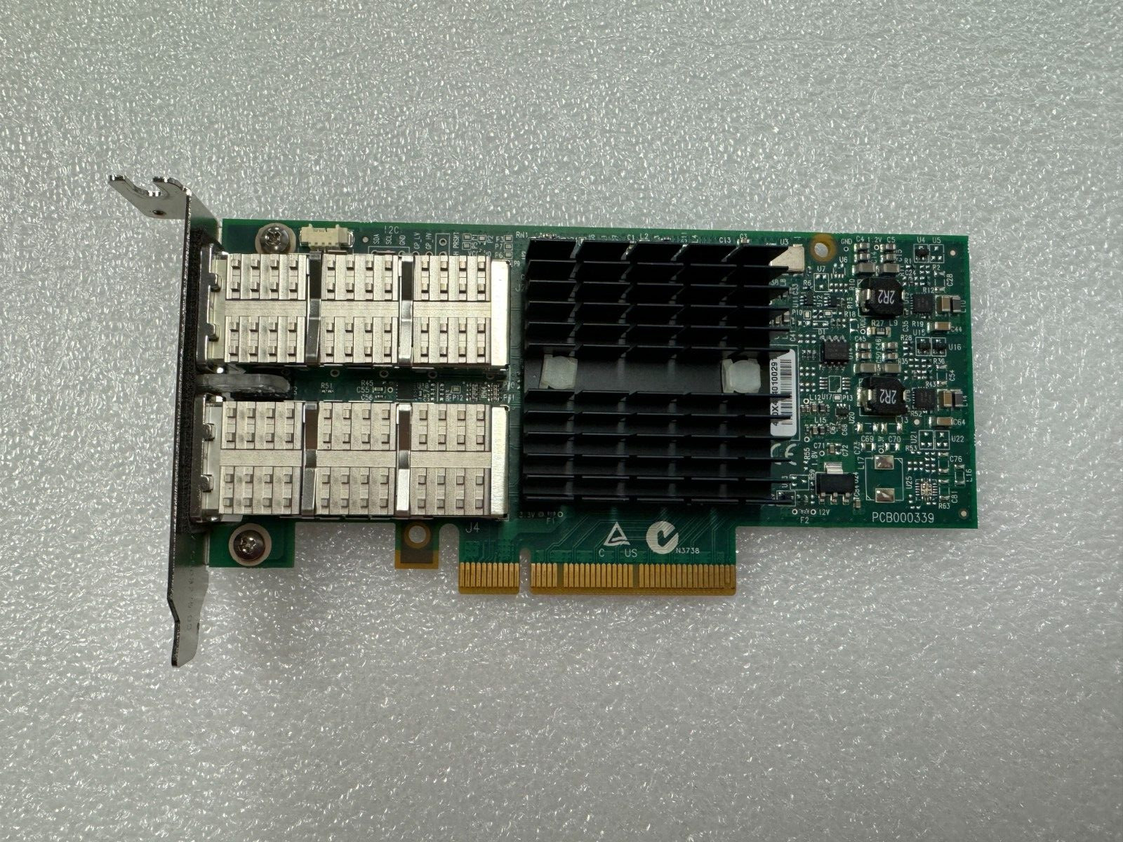 HP 661685-001 Mellanox MCX354A-FCBT 544QSFP 10/40GbE 2-Port PCI-e 3.0 x8 HCA