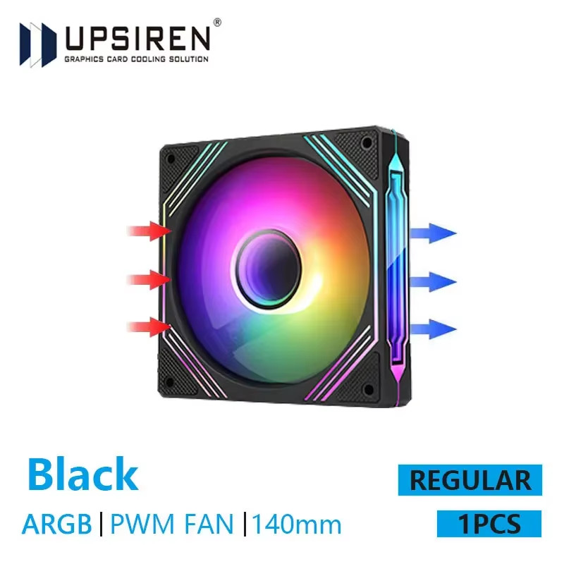 PF-14 PRISM 4PRO Computer Chassis Fan 14cm ARGB 4 Pin PWM Quiet Cooling Fan 12V 