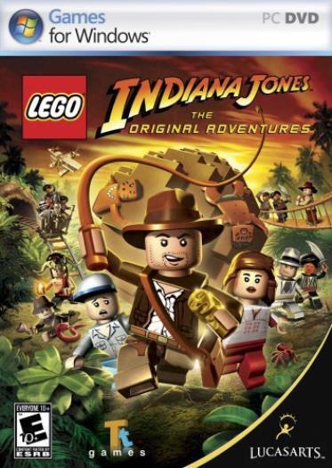 Lego Indiana Jones: The Original Adventures PC DVD construction action film game