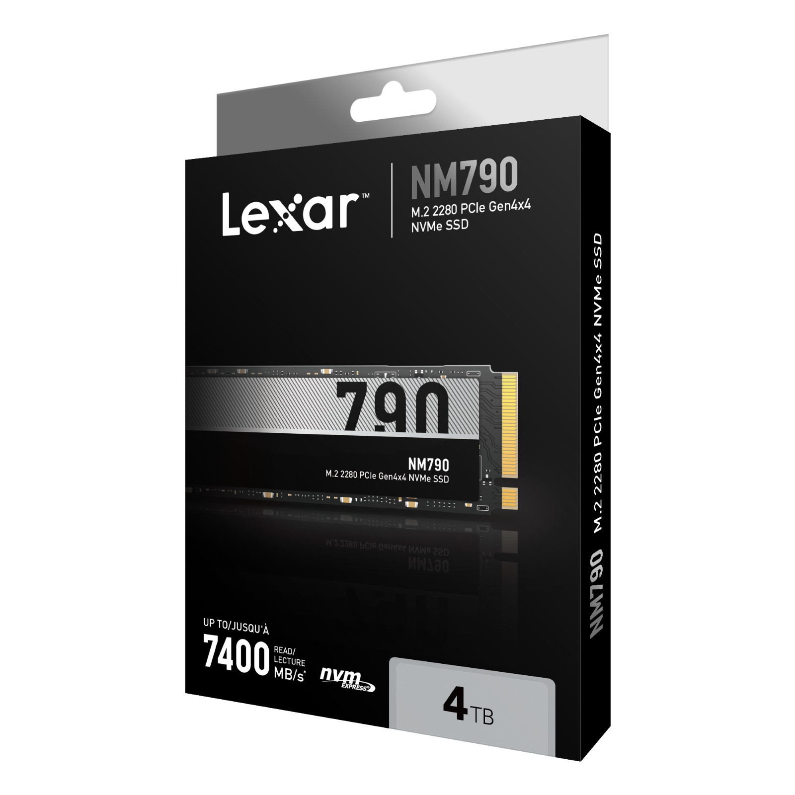 Lexar Internal SSD LNM790 4TB m.2 2280 NVME PCIe 4X4 LNM790X004T-RNNNG