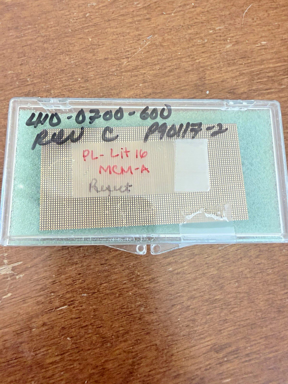 Vintage Honeywell MCM-A Substrate Board Space Aerospace R&D Test Vehicle 1990