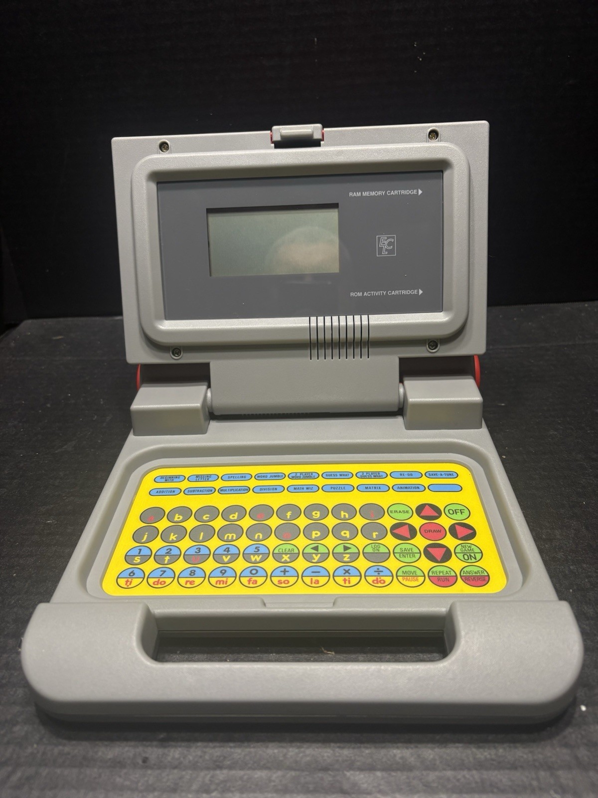 Vintage Educational Laptop Computer By National Encyclopedia Corp W/box & Insert