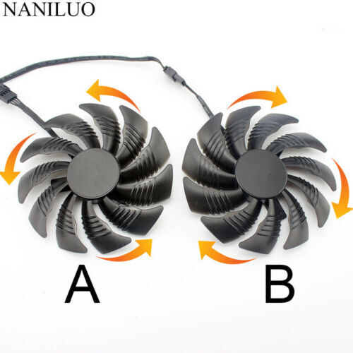 Cooler Fan For Gigabyte GeForce GTX 1060 1070 RX 480 570 470 HQ 88mm