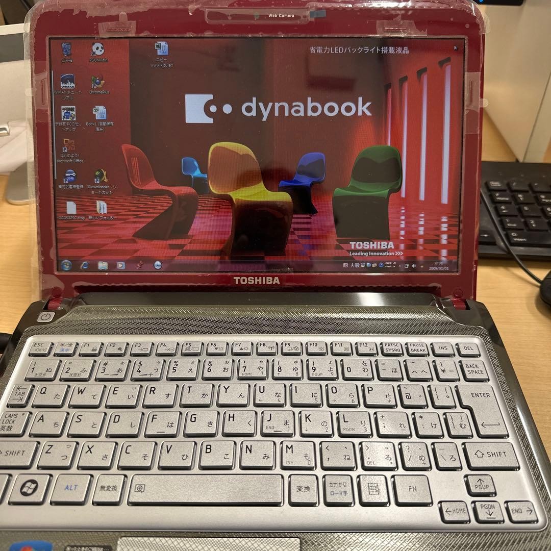 TOSHIBA dynabook MX PAMX34MNTRD Intel Celeron Dual Core 2 CPU Win7 1366x768