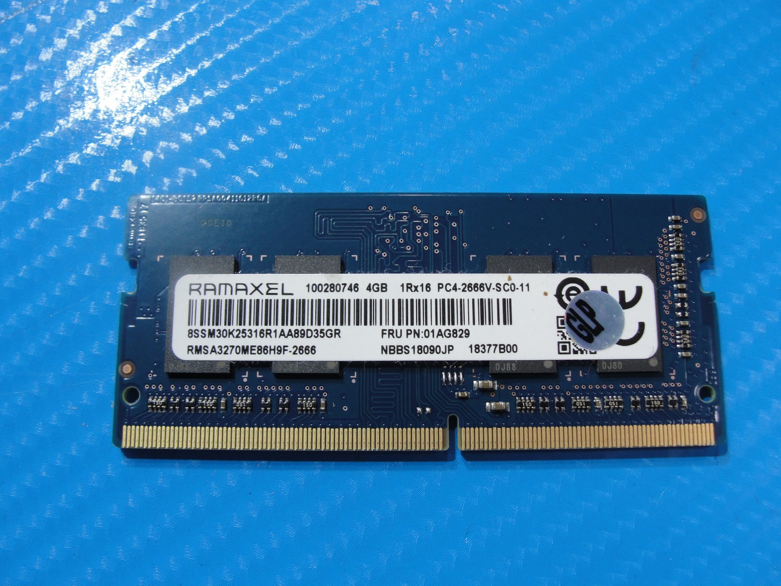 Lenovo 330-15IKB Ramaxel 4GB 1Rx16 PC4-2666V Memory RAM RMSA3270ME86H9F-2666