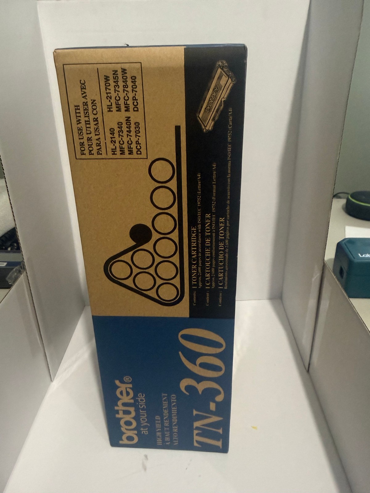 Brother TN-360 Toner Cartridge for HL-2140, HL-2170W, MFC-7340 Printers