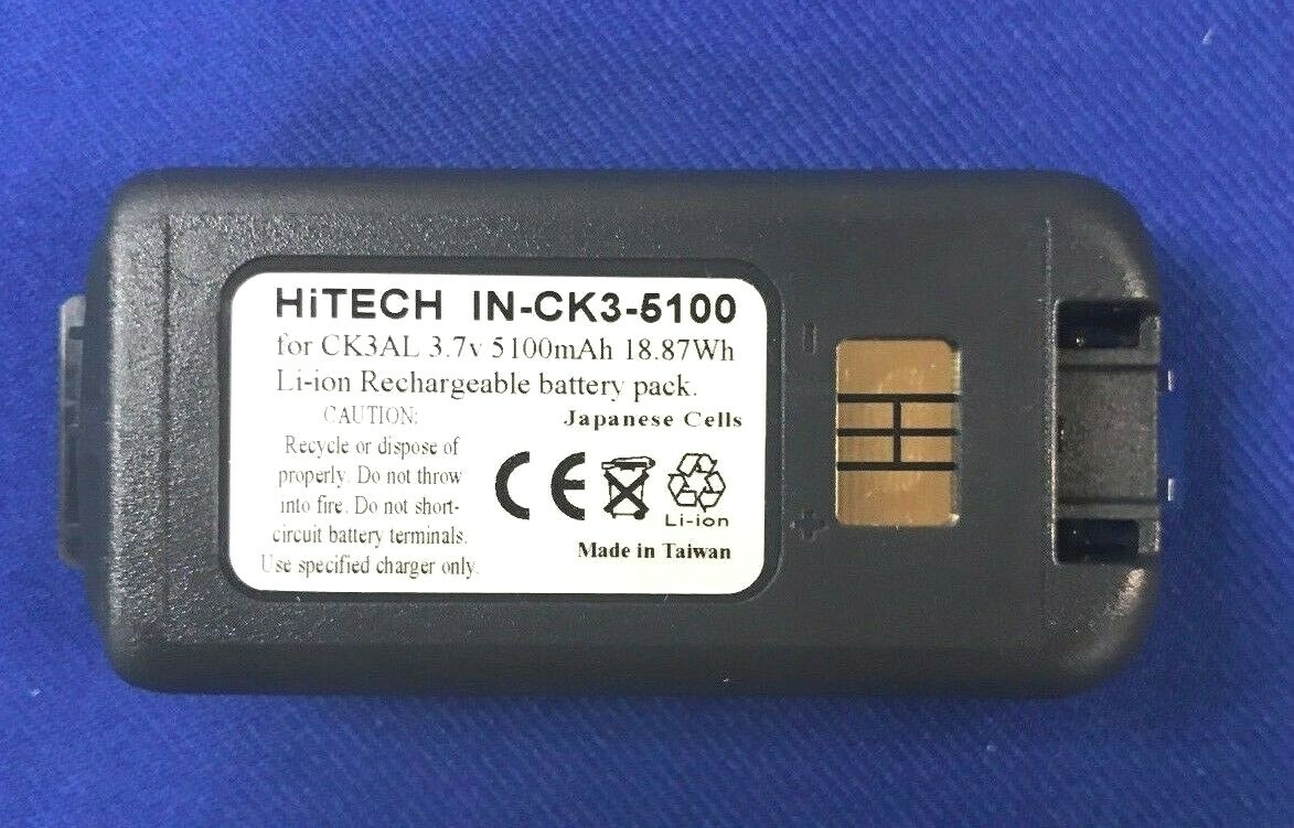 10 of Hitech Intermec CK3,CK3al#AB18,318-034-001..Fresh Li-ion 5.2A battery pack