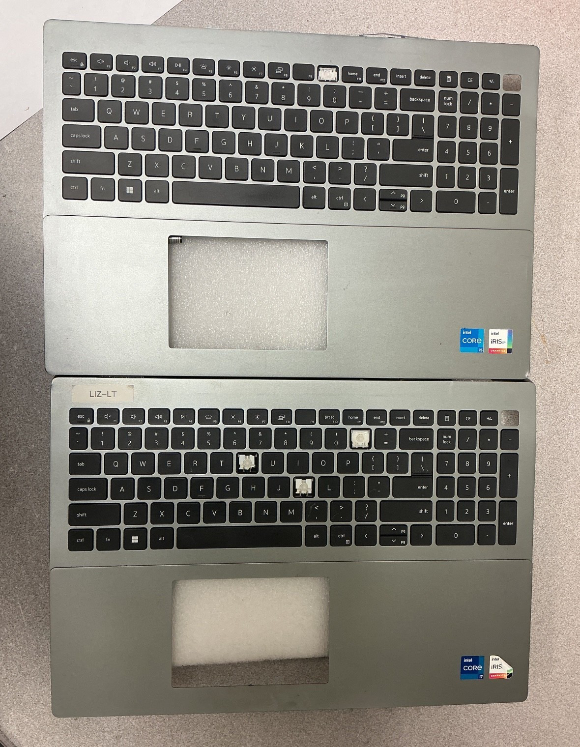 Lot of 2 WD68D FOR DELL Vostro 5620 5625 Grey C Shell Palmrest Pr4
