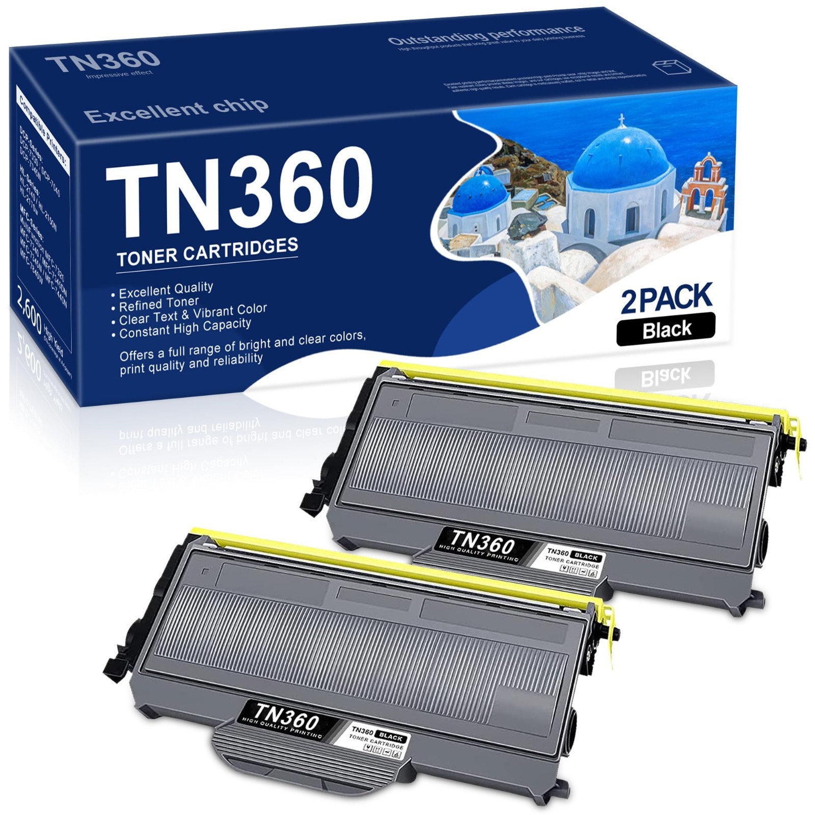 TN360 Toner Cartridge Replacement for Brother TN330 TN-330 TN 360 TN-360 High Yi