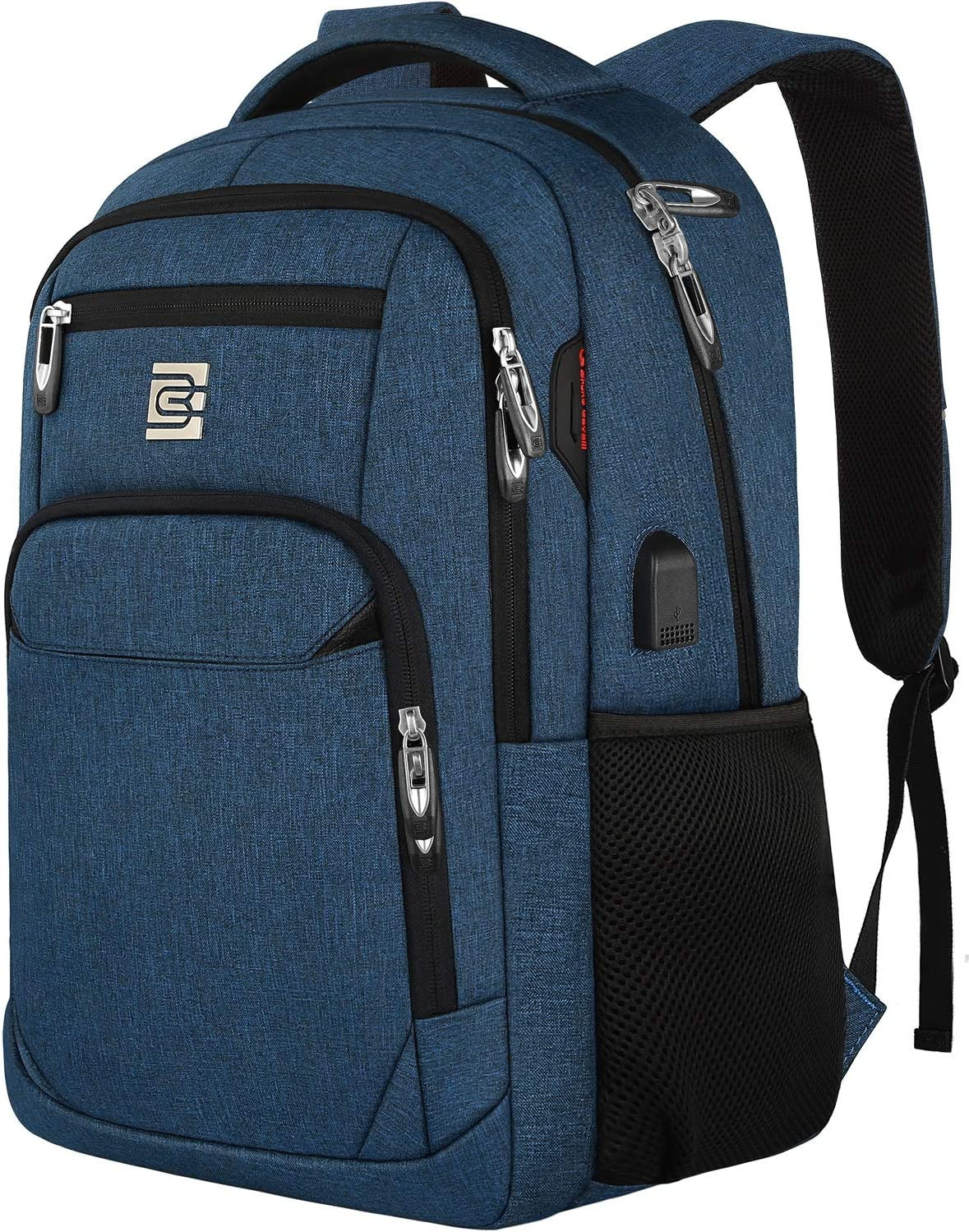 Mochila para laptop viaje negocios antirrobo resistente agua con puerto usb