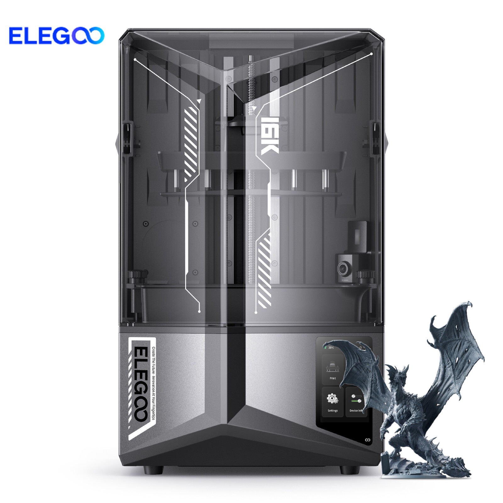 ELEGOO Mars 5 Ultra/Saturn 4/Saturn 4 Ultra Resin LCD 3D Printer