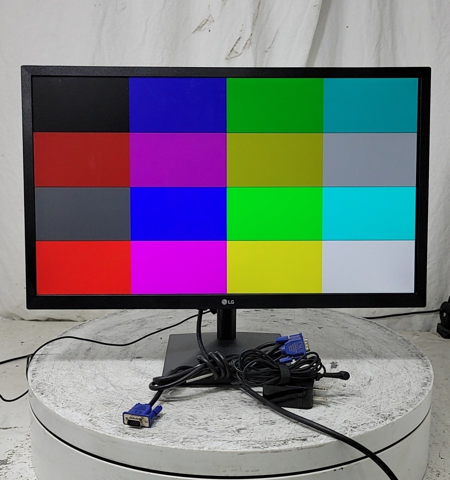 LG 24bk430h 24bk430h-b HDR FHD Monitor 24" GRADE B VGA HDMI SEE NOTES