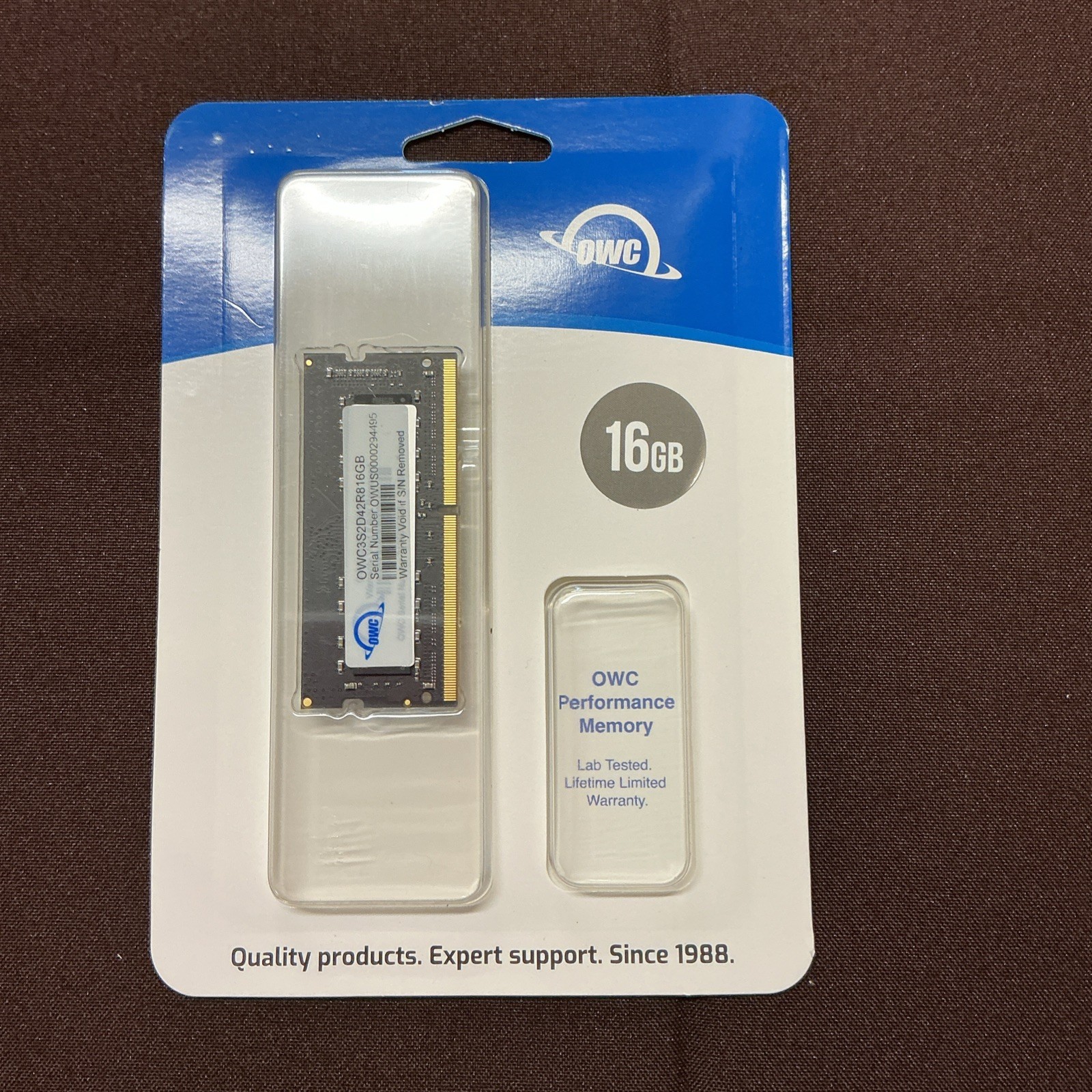 OWC 16GB PERFORMANCE MEMORY OWC3S2D42R816GB