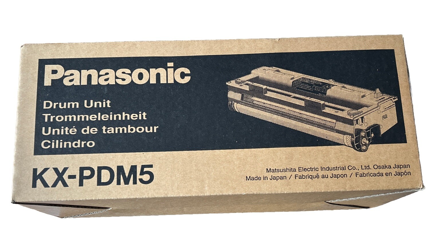 Brand New Genuine Panasonic KX‑PDM5 Drum KXPDM5 Toner Cartridge Open Box