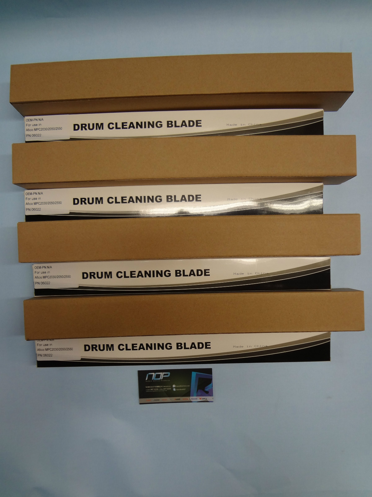 RICOH 4 DRUM & 4 DRUM CLEANING BLADE MP C2550 C2530 C2050 C2030 C2051 C2551.