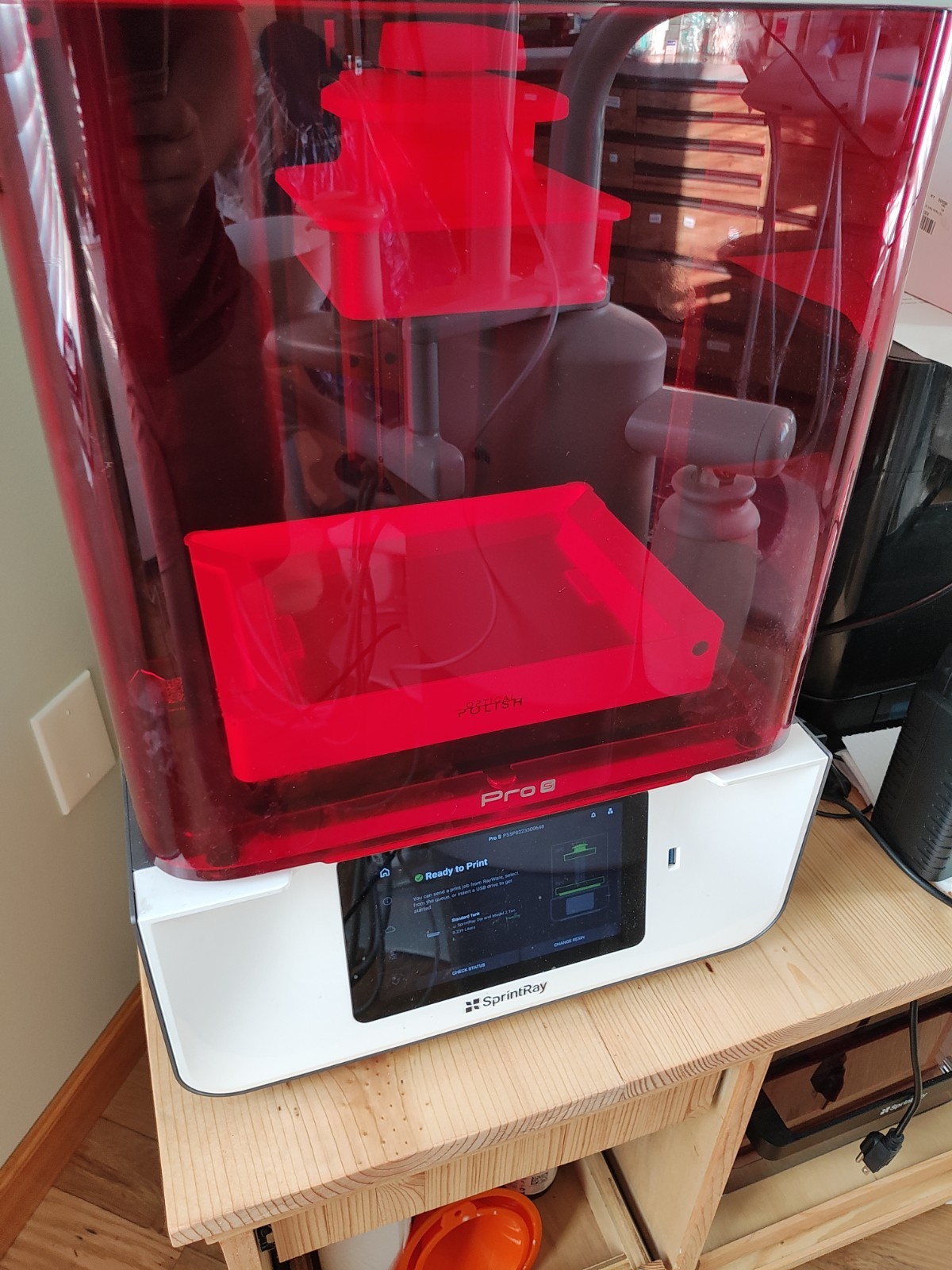 Sprintray Pro 55s + Build Plate + Resin Tank + OG Box - WORKS *READ* AS-IS
